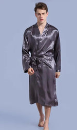 Peignoir de bain blanc homme - Vignette | Peignoirdebain-store