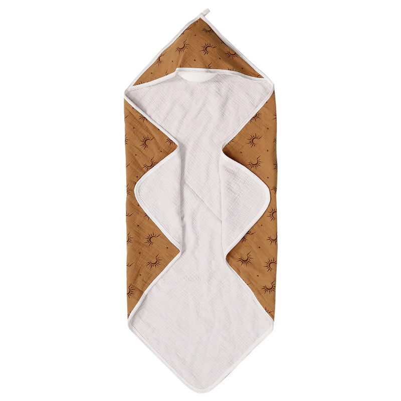 Peignoir_de_bain_enfants_pas_cher-capuche-coton-motif-dessin-animes-foret-forme-rectangle-couverture-doux-moelleux-confortable-absorbant-printemps-été-automne-blanc-marron-fleuri