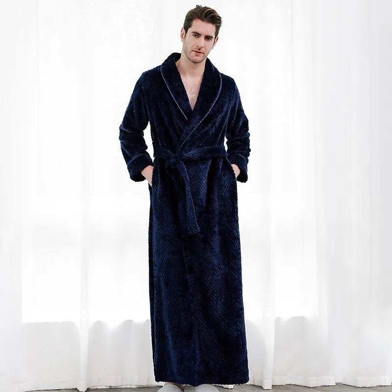 Peignoir_de_bain_homme_personnalis_-polyester-moelleux-hiver-bleu