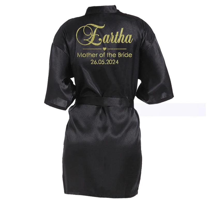 Peignoir_de_bain_personnalise-Non_tisse_polyester-col V-manche courte-mi-cuisse-léger-doux-confortable-moelleux-été-printemps-noir