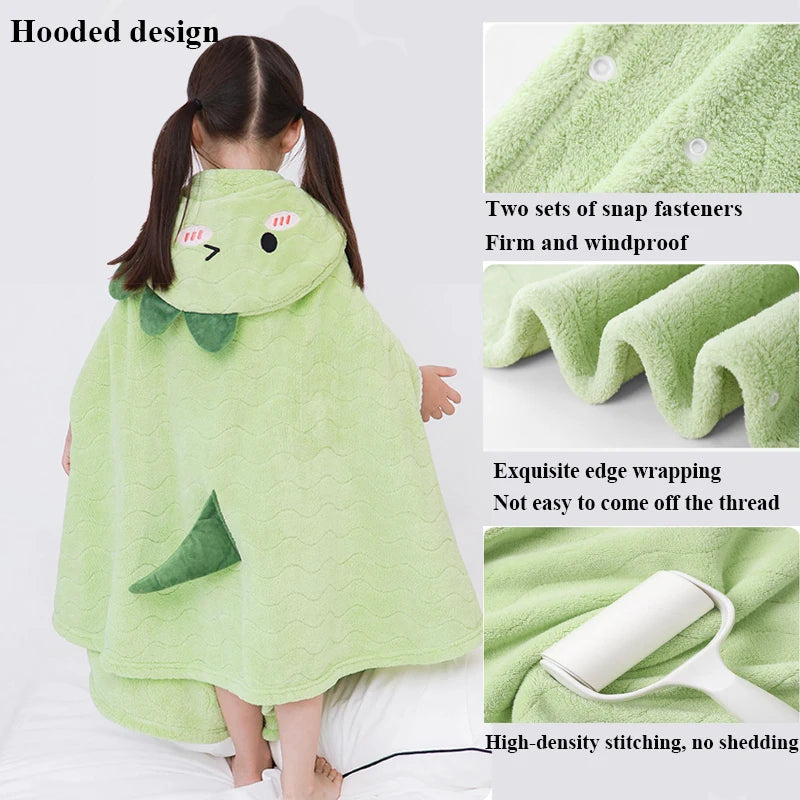 Peignoir de bain bébé rigolo