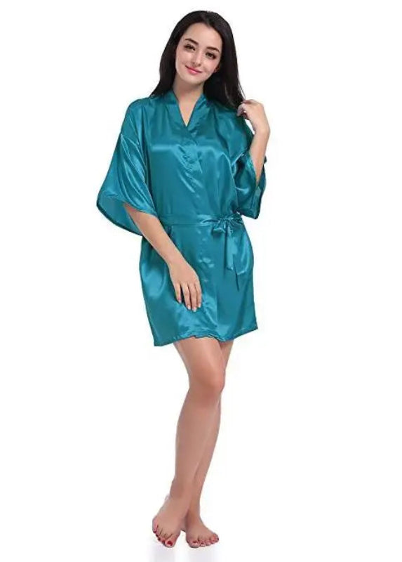 Peignoir_de_bain_16_ans-Popeline_polyester_mince-manche_courte-poche_laterale-col_V-mi-cuisse-absorbant-été-moelleux-confortable-doux-printemps-bleu_marine
