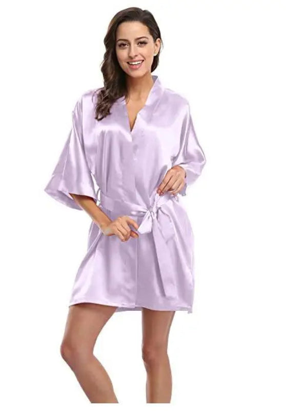 Peignoir_de_bain_16_ans-Popeline_polyester_mince-manche_courte-poche_laterale-col_V-mi-cuisse-absorbant-moelleux-été-confortable-doux-printemps-violet