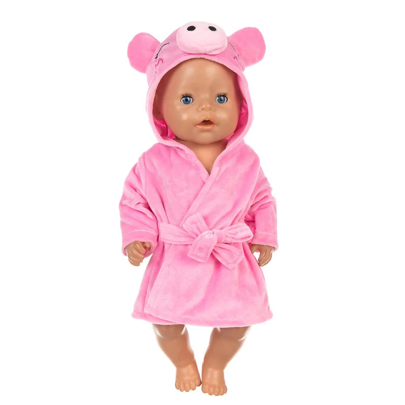 Peignoir_de_bain_bebe-animaux-flanelle-polyester-absorbant-doux-confortable-moelleux-manche_longue-capuche_forme_animale-mi-mollet-épais-motif_uni-hiver-printemps-automne-violet