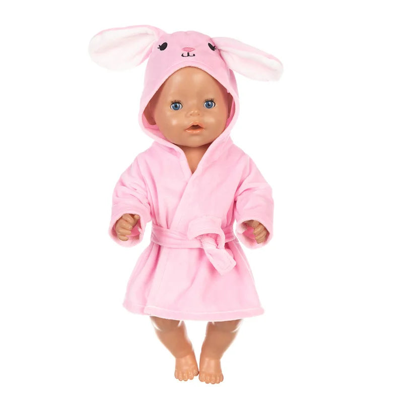 Peignoir_de_bain_bébé-animaux-flanelle-polyester-absorbant-doux-confortable-moelleux-manche_longue-capuche_forme_animale-mi-mollet-épais-motif_uni-printemps-hiver-automne-violet