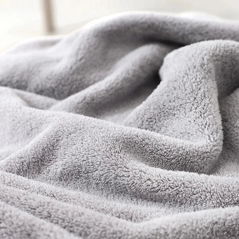Peignoir_de_bain_bébé-fille-Coton_peigne-Polyester-super_absorbant-capuche_dessin_animé-absorbant-moelleux-confortable-sans_manches-printemps-automne-hiver-gris