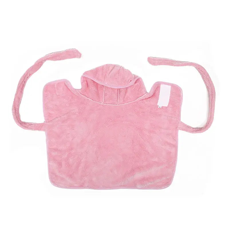 Peignoir_de_bain_capuche_pour_chien-polyester-capuche-doux-confortable-absorbant-hiver-moelleux-printemps-automne-rose