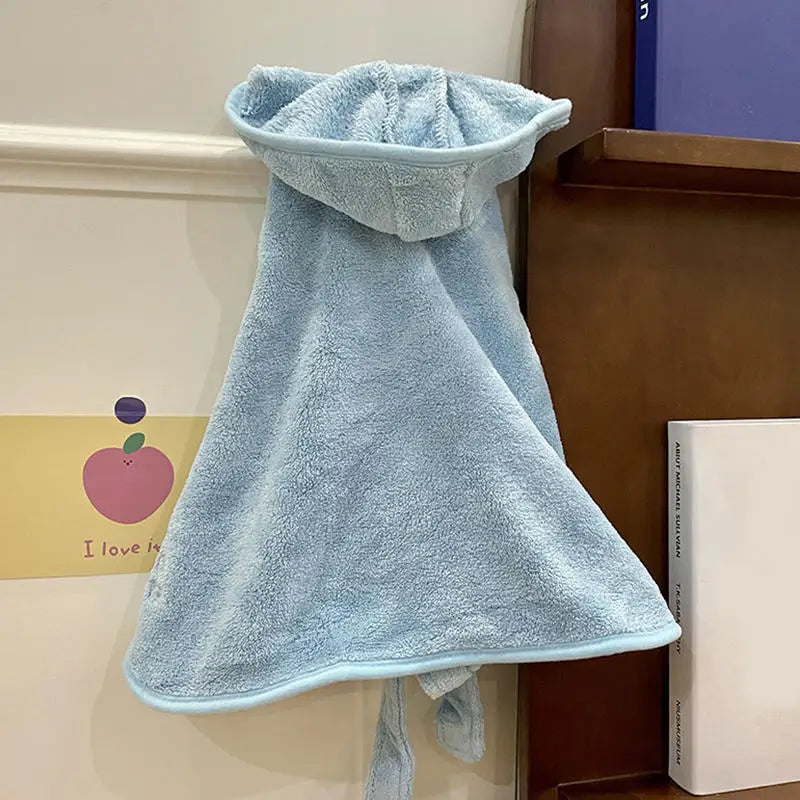 Peignoir_de_bain_capuche_pour_chien-polyester-capuche-doux-confortable-absorbant-moelleux-printemps-automne-hiver-bleu