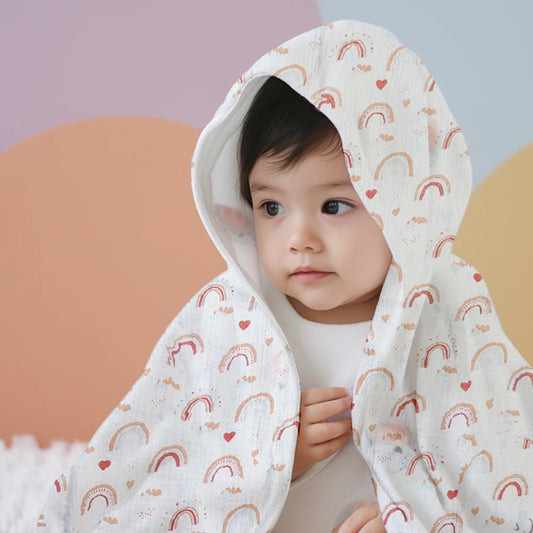 Peignoir de bain enfants pas cher-capuche-coton-motif-dessin-anime-forme-rectangle-couverture-doux-moelleux-confortable-absorbant-printemps-automne-été