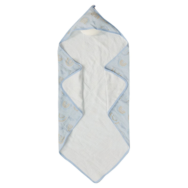 Peignoir_de_bain_enfants_pas_cher-capuche-coton-motif-dessin-animes-foret-forme-rectangle-couverture-doux-moelleux-confortable-absorbant-ete-printemps-automne-blanc-bleu-fleuri