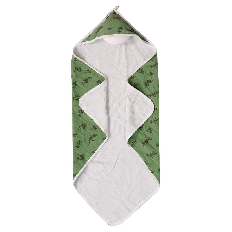 Peignoir_de_bain_enfants_pas_cher-capuche-coton-motif-dessin-animes-foret-forme-rectangle-couverture-doux-moelleux-confortable-absorbant-ete-printemps-automne-blanc-vert-fleuri