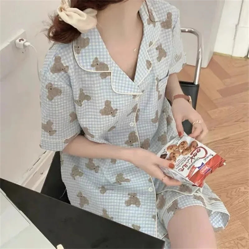 Peignoir de bain femme à capuche-polyester-epais-manche-longue-capuche-mi-mollet-absorbant-moelleux-confortable-motif-animal-geometrique-printemps-automne-hiver-bleu-marron