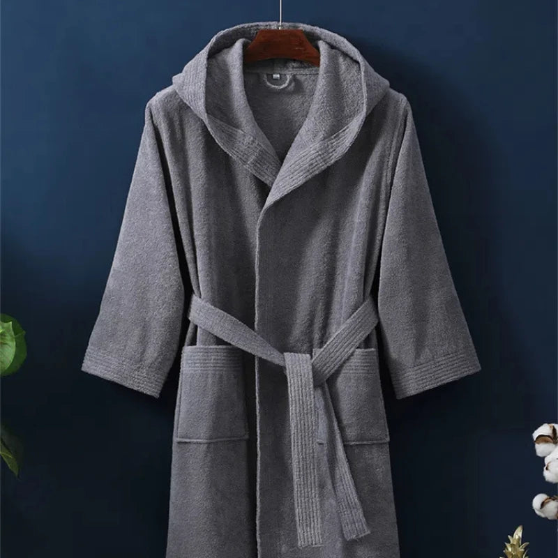 Peignoir_de_bain_homme_capuche-coton-capuche-manche-longue-mi-mollet-hiver-gris