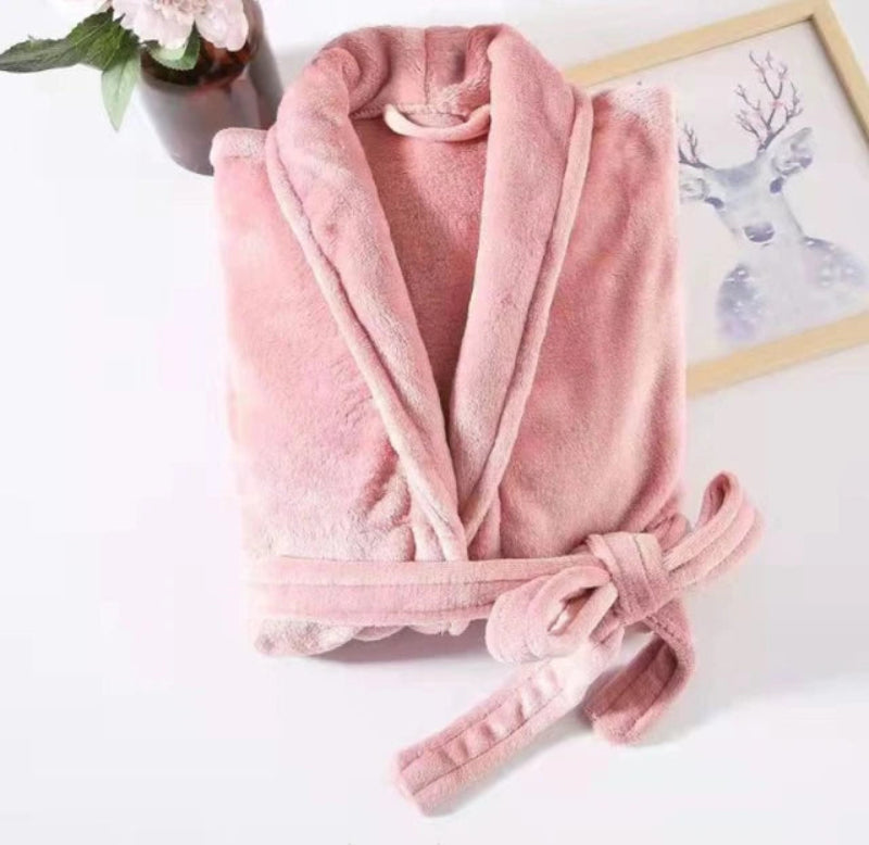 Peignoir_de_bain_homme_marque-flanelle-coral-manche-longue-col-chale-rose