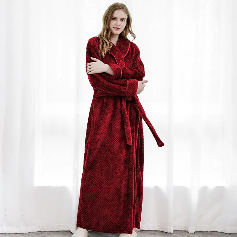 Peignoir_de_bain_homme_personnalise_-polyester-col-chale-rouge