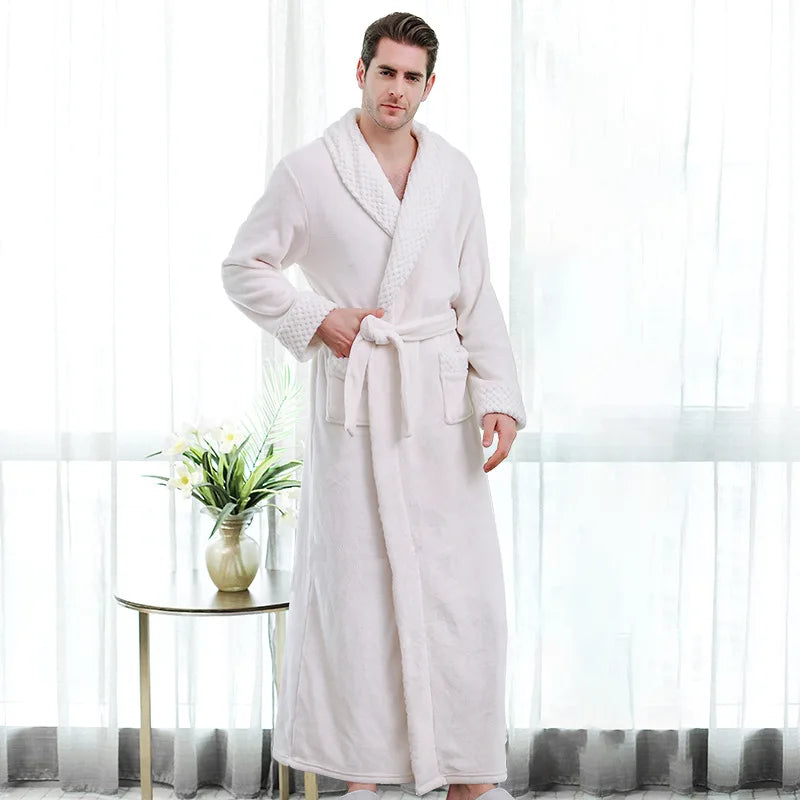 Peignoir_de_bain_homme_personnalise_-polyester-hiver-blanc