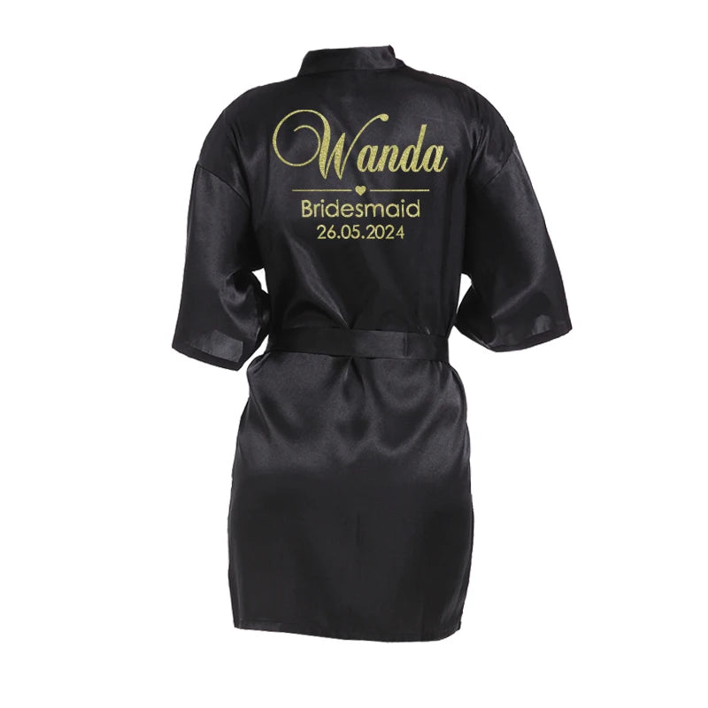 Peignoir_de_bain_personnalise-Non_tisse_polyester-col V-manche courte-mi-cuisse-léger-doux-confortable-moelleux-printemps-été-noir