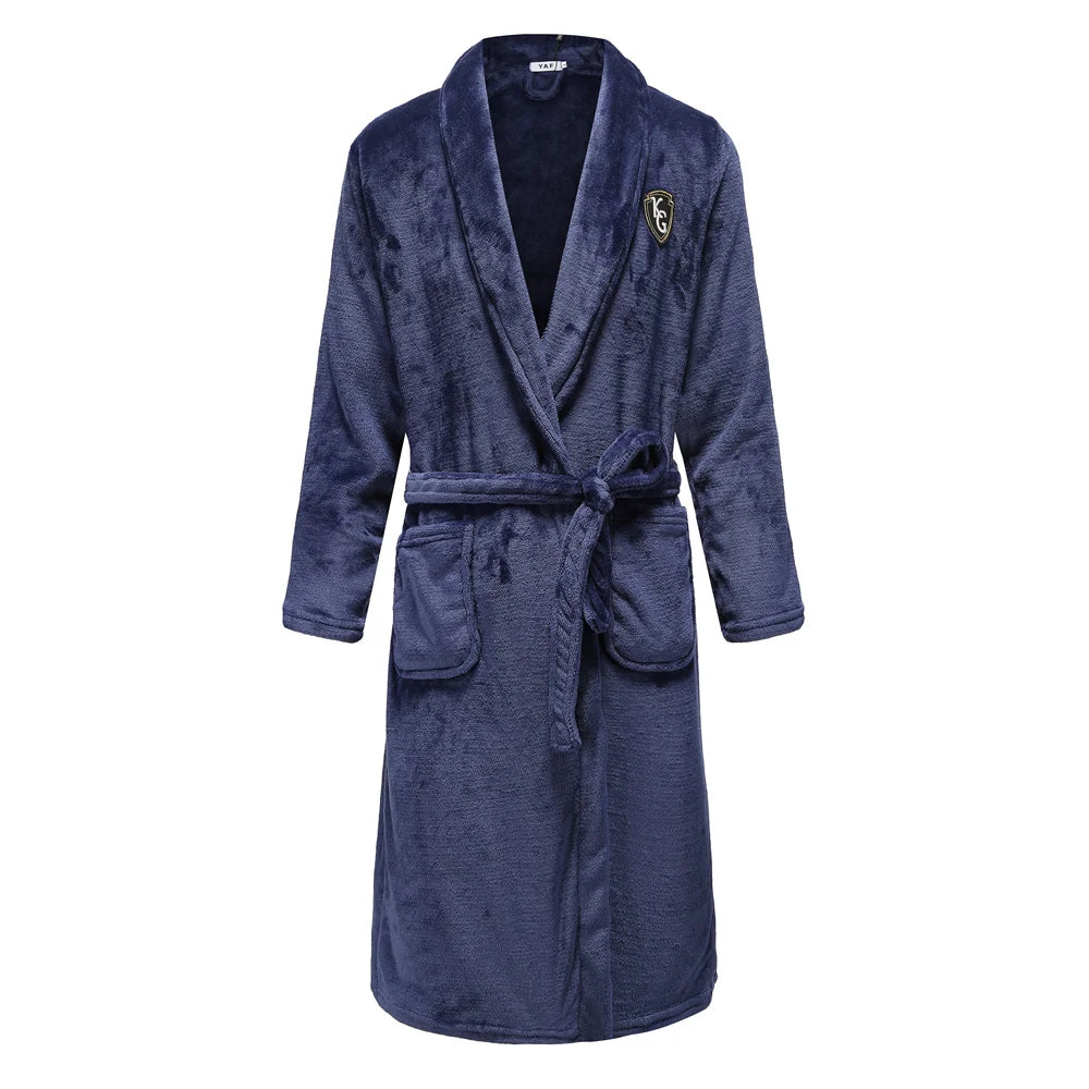 peignoir bain de mousse homme