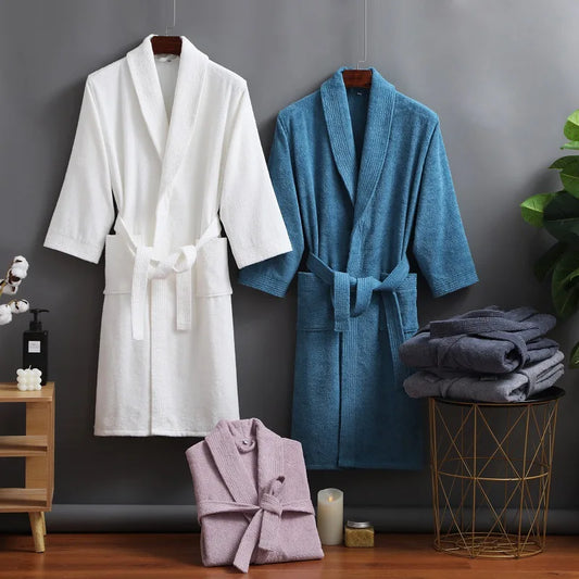 peignoir de bain 100 coton