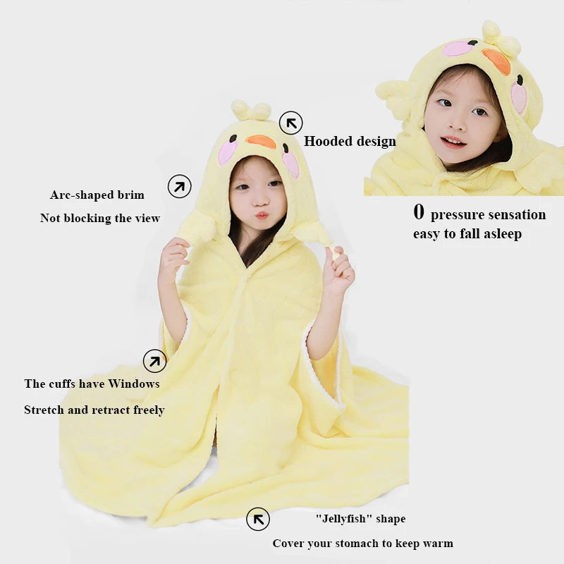 Peignoir de bain bébé rigolo