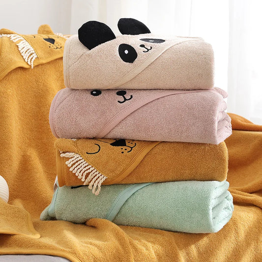 peignoir bebe de bain