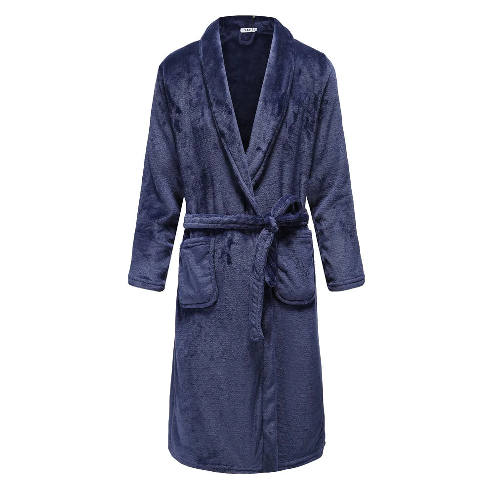 peignoir bain de mousse homme