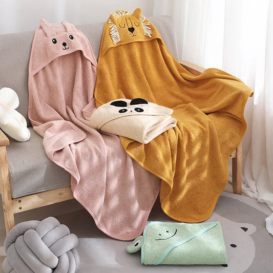 peignoir bebe de bain
